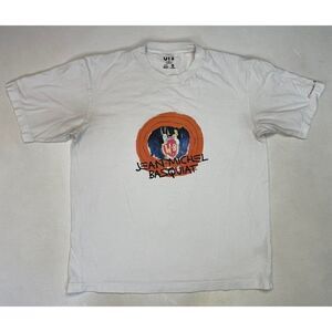 Uniqlo Jean Michel Basquiat Art Bugs Bunny Graphic T-shirt Men Medium Oversized